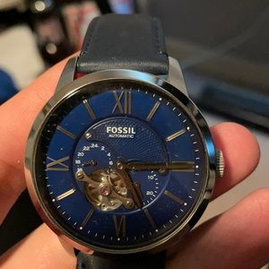 Fossil automatic watch w/ interchangeable straps